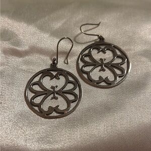 Elegant Silver Filigree Earrings